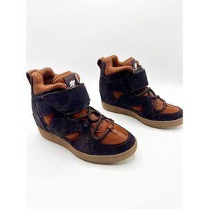NWT Sorel Wedge Lace up Sneaker Boots Size 5.5